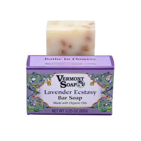 Vermont soap - Includes: One 12oz Lavender Ecstasy Foaming Soap. One 12oz Lavender Ecstasy Body Wash. One 3.25oz Oatmeal Lavender Bar Soap. One 2oz Lavender Ecstasy Air Fresh Aromatherapy Spray. One 14oz Lavender Ecstasy Bath Salt.